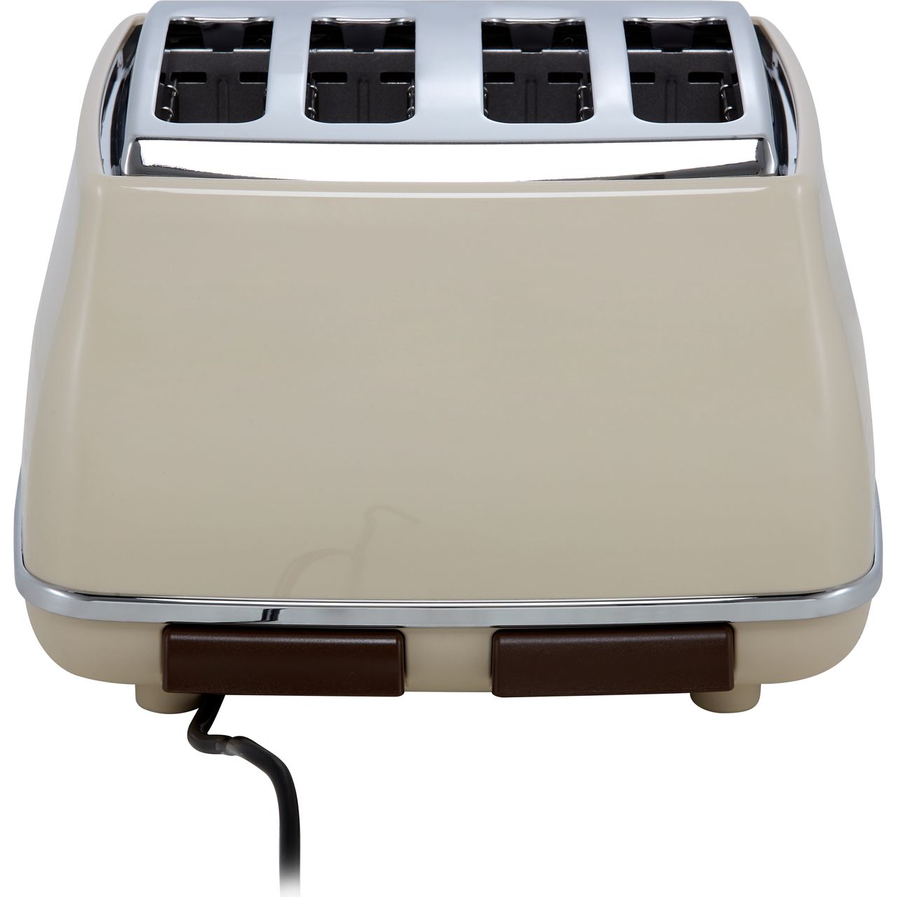 DeLonghi Icona Vintage 4 Slice Toaster, CTOT4003BG, Beige