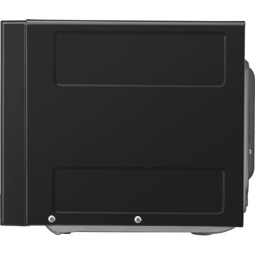 LG MH6042D 20 Litre 25cm High, Freestanding Small Microwave With Grill - Black - Side shot