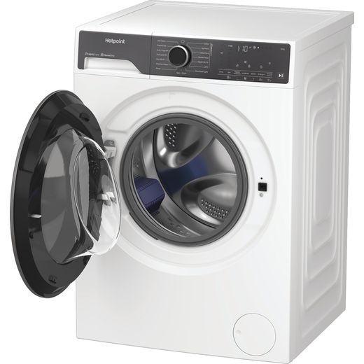Hotpoint HP 124A CARE UK FabricCare Pro HP 124A CARE UK Washing Machine with 1400 rpm - White  - left perspective shot
