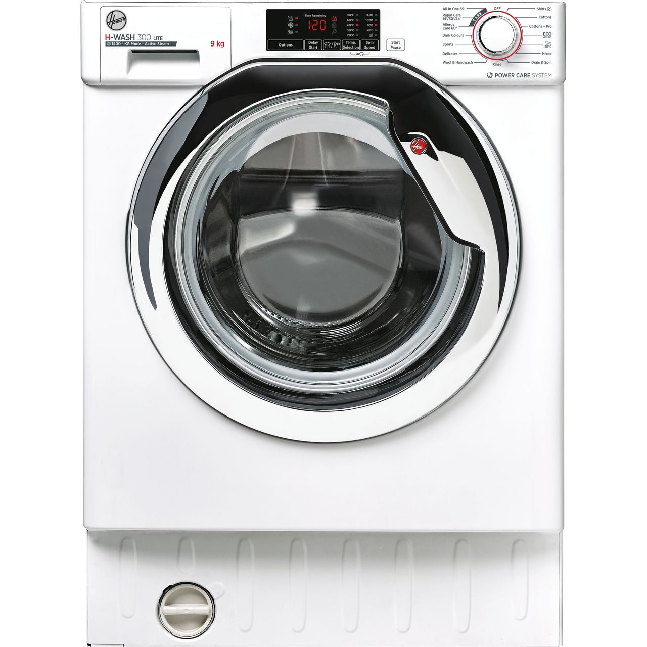 Hoover H-WASH 300 LITE HBWS49D1ACE Integrated 9Kg Washing Machine with 1400 rpm Review