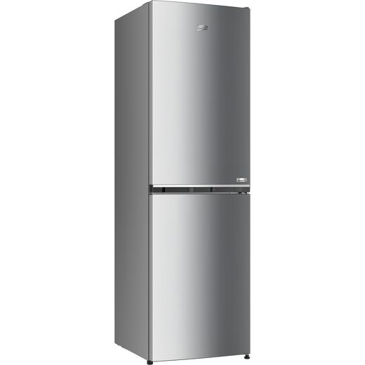 Beko CNE4581VPS 181cm 60/40 Frost Free Fridge Freezer - Inox - right perpsective shot 