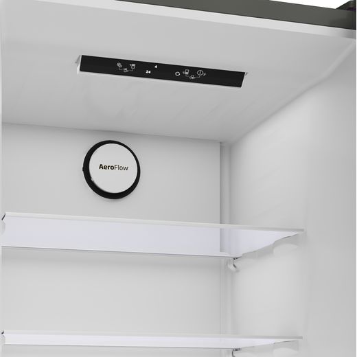 Beko HarvestFresh™ Fridge Freezer - Black - Control panel