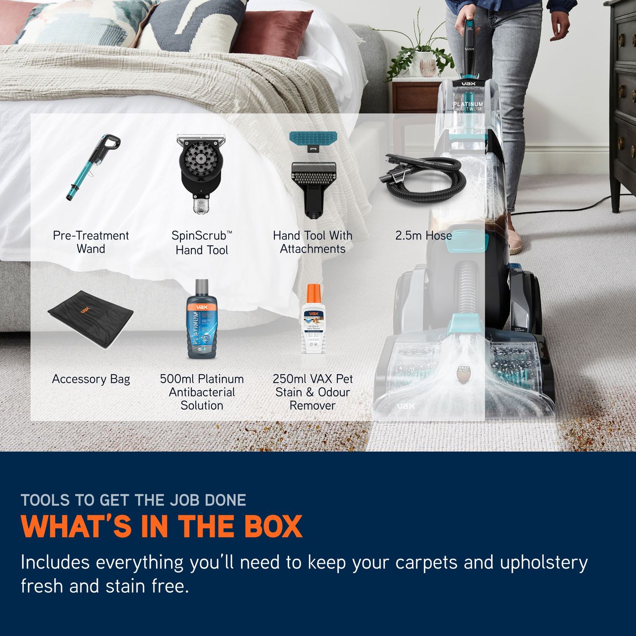 Vax Carpet Cleaner | CDCW-SWXP | Graphite | ao.com