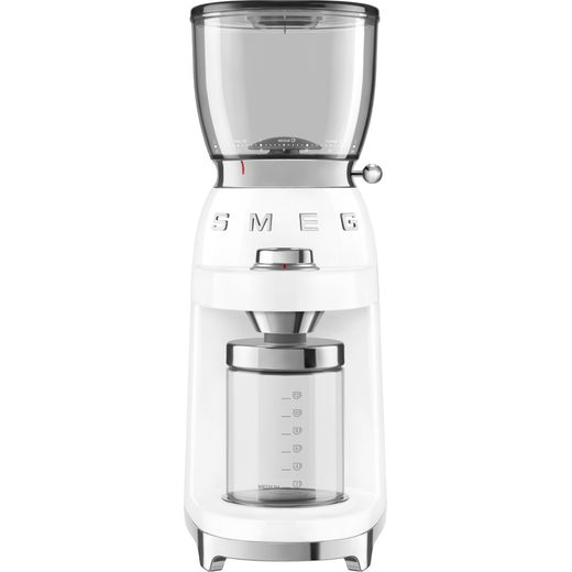 Smeg 50's Retro CGF01WHUK Coffee Grinder - White