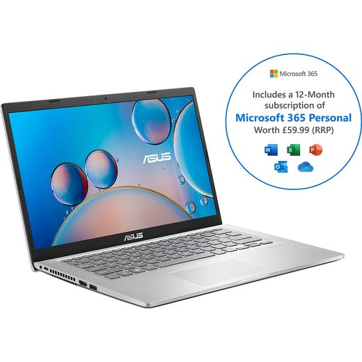 Asus VivoBook X415EA 14" Laptop - Silver