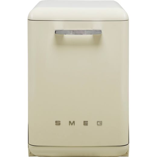 Smeg DF13FAB3CR Standard Dishwasher - Cream - D Rated