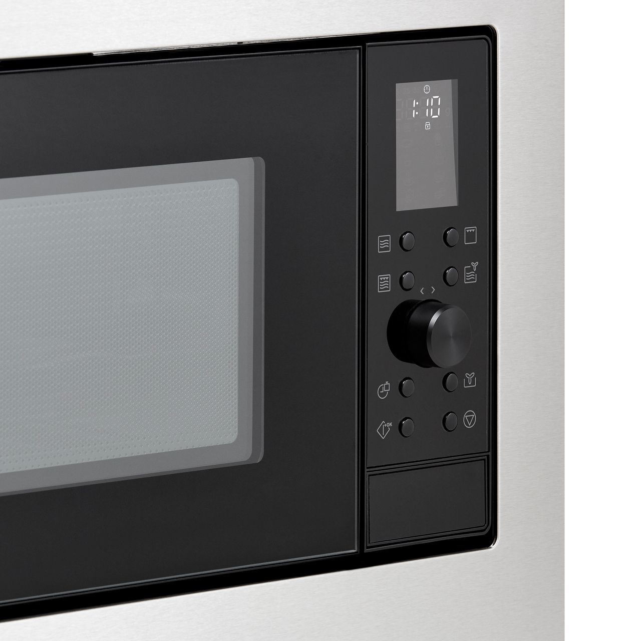 Zanussi ZMSN4CX 900 Watt Microwave Built In Stainless Steel