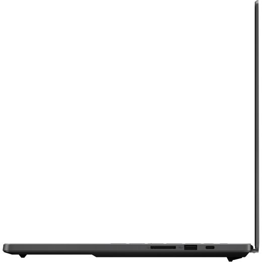 ASUS ROG Zephyrus G16 GU606AR-TB016W 16" Gaming Laptop - NVIDIA GeForce RTX 5070 Ti, Intel® Core™ Ultra 9, 2TB SSD - Grey - Side shot