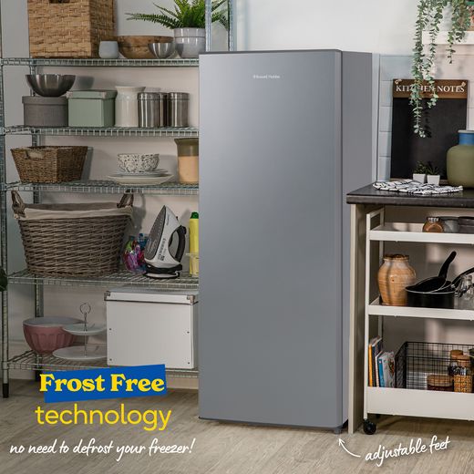 Russell Hobbs Small Frost Free Fridge Freezer - Silver - Annotation - Frost Free technology