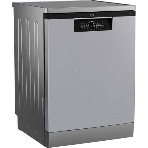 Beko Standard Dishwasher - Silver - Right perspective