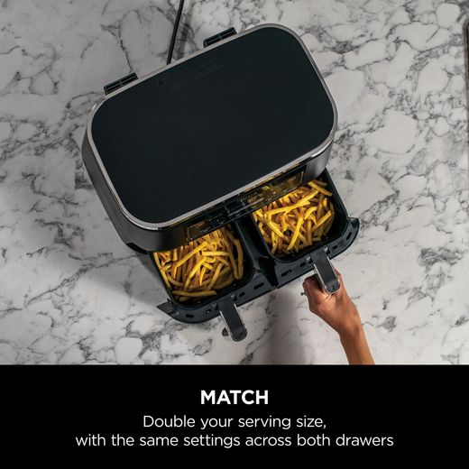 Ninja Foodi Dual Zone AF300UK Air Fryer - Black - Annotation - Match