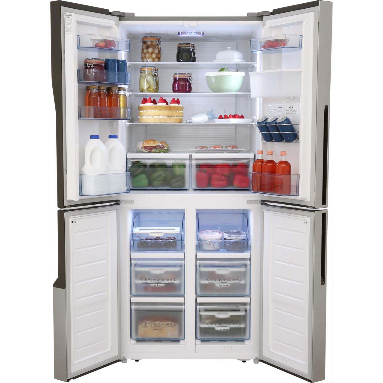 Fmn431w20c Ssl Hisense American Fridge Freezer Ao Com
