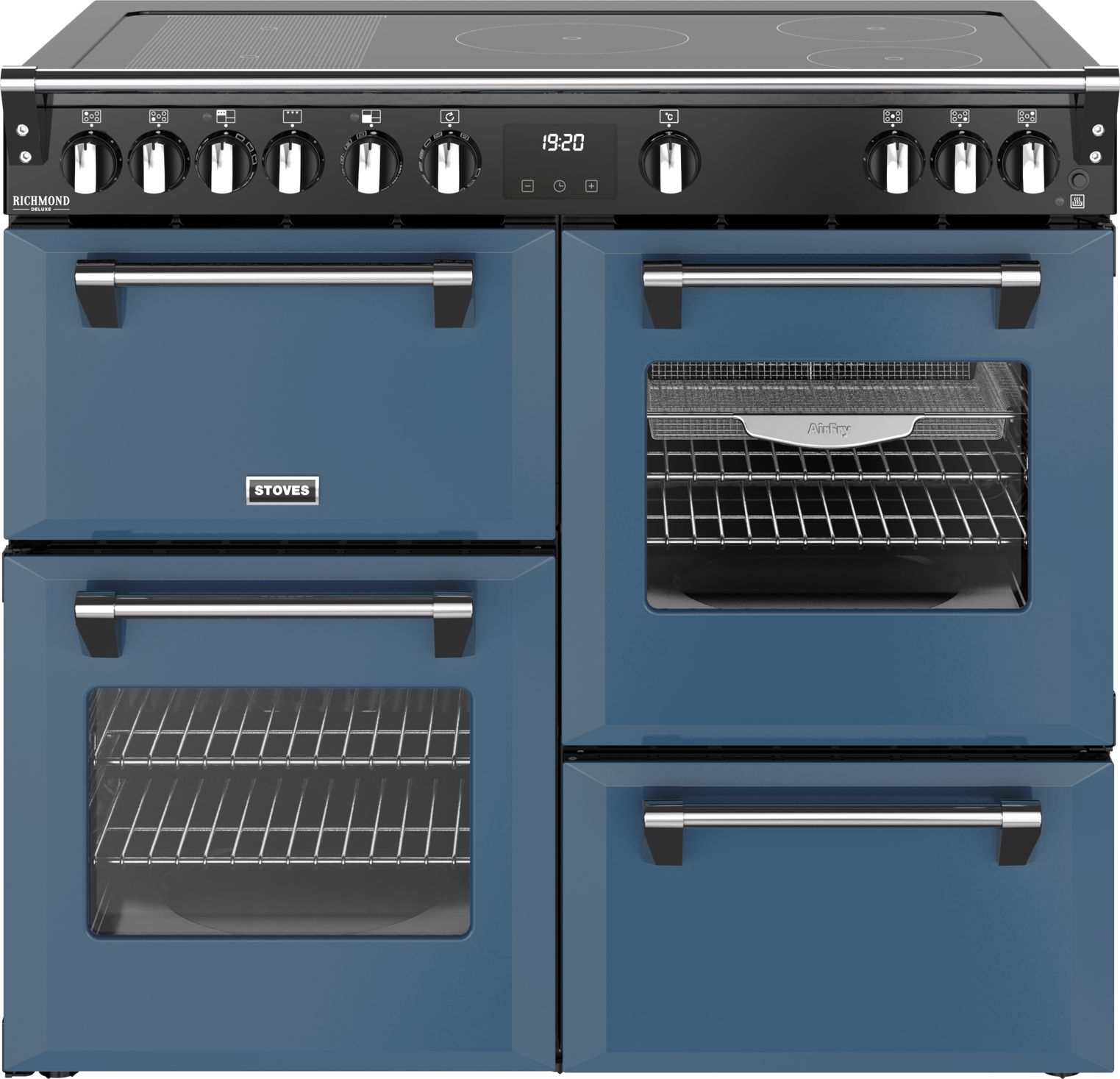 Stoves - Range Cooker - 100cm - Twilight Blue - Induction Hob