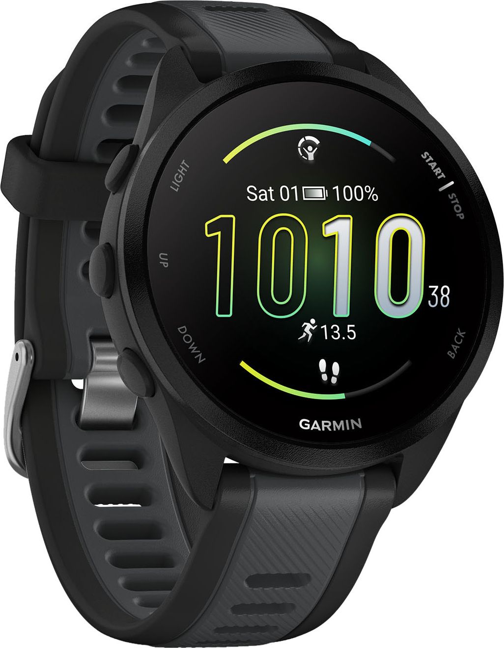 Garmin - Forerunner 165 - Smart Watch - 43mm - Black
