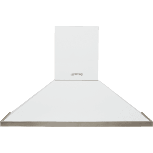 Smeg Portofino KPF12WH 120 cm Chimney Cooker Hood - White