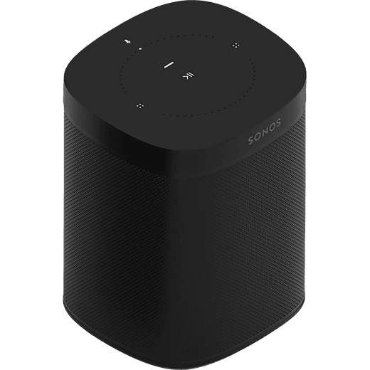 Sonos One (2nd Gen) Multi Room Speaker with Amazon Alexa & Google Assistant - Black