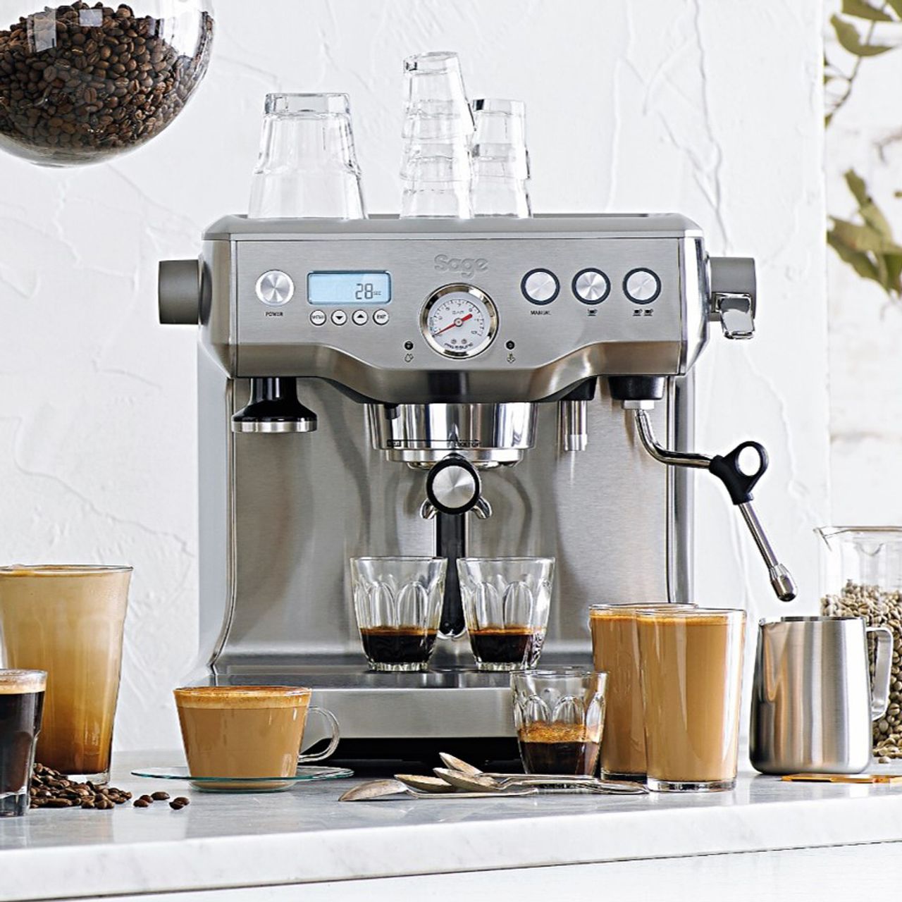 Sage The Dual Boiler BES920UK Espresso Coffee Machine specs