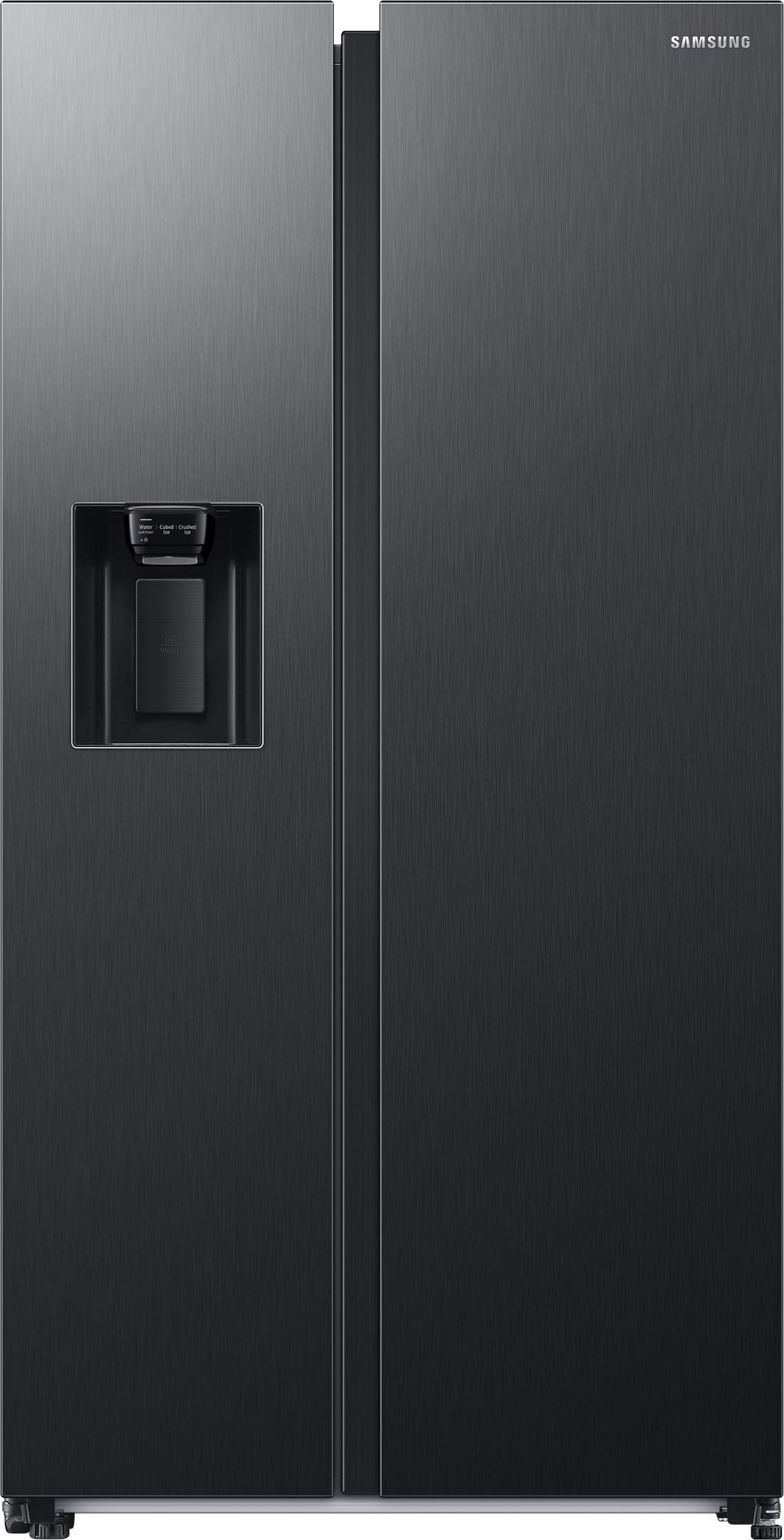 Samsung Series 8 RS68CG885EB1 Wifi Connected Plumbed Total No Frost American Fridge Freezer - Black / Stainless Steel - E Rated, Black