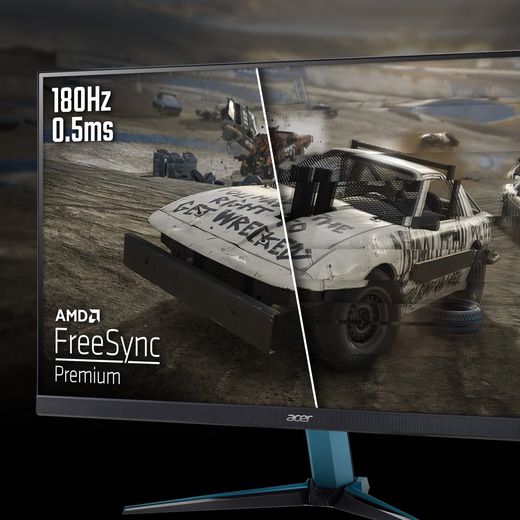 Acer UM.HV2EE.304 Monitor Black - Annotation - Free sync shot