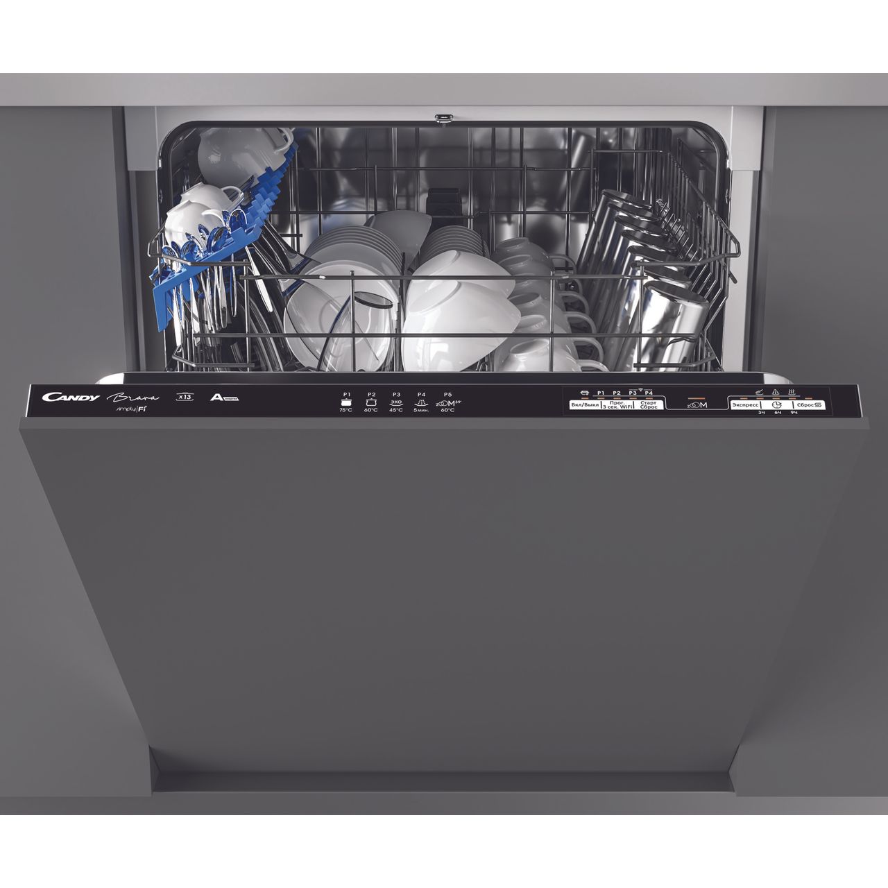 Candy Brava CDIN1L380PB Wifi Connected Fully Integrated Standard Dishwasher Review