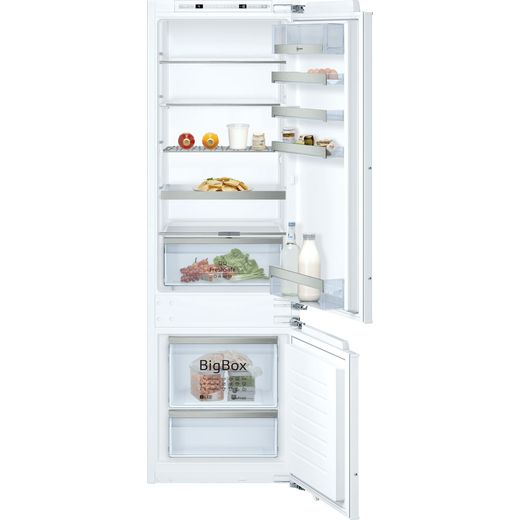 NEFF N70 KI6873FE0G Integrated 70/30 Fridge Freezer with Fixed Door Fixing Kit - White - E Rated