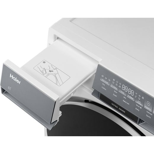 Haier X9 Condenser Tumble Dryer - White - Detergent tray shot