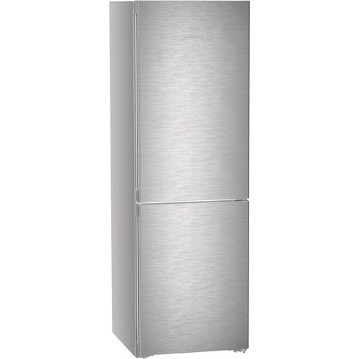 Liebherr CNsdc5203 186cm 60/40 Frost Free Fridge Freezer - Stainless Steel - right perpsective shot