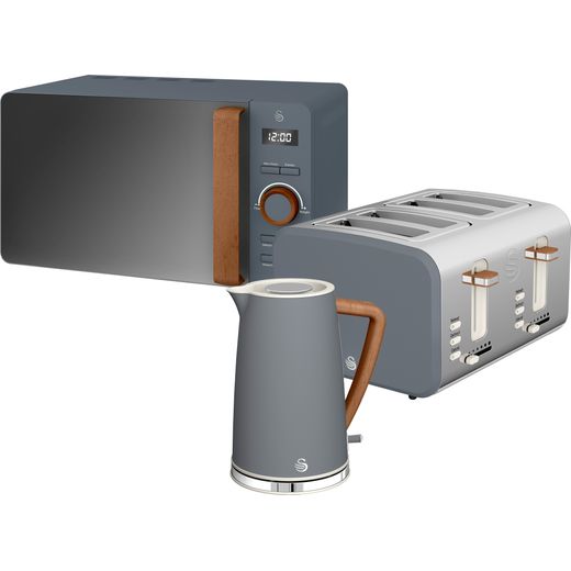 Swan Nordic STRP1061GRYN Breakfast Set - Grey