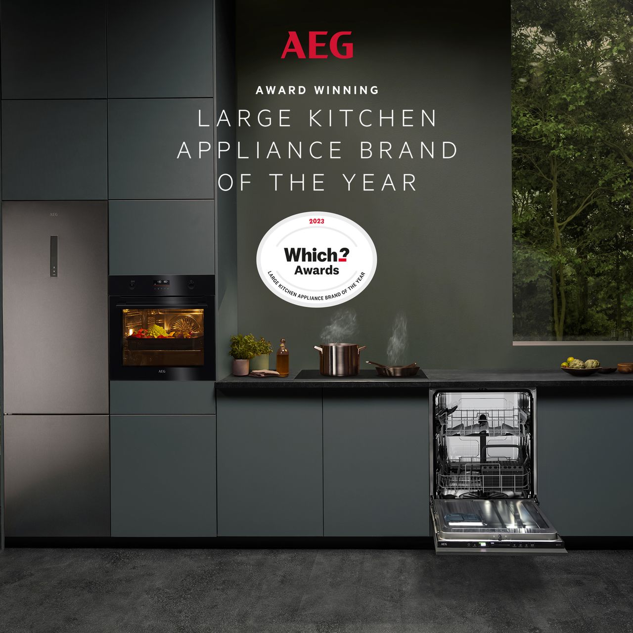 Aeg fully store integrated dishwasher