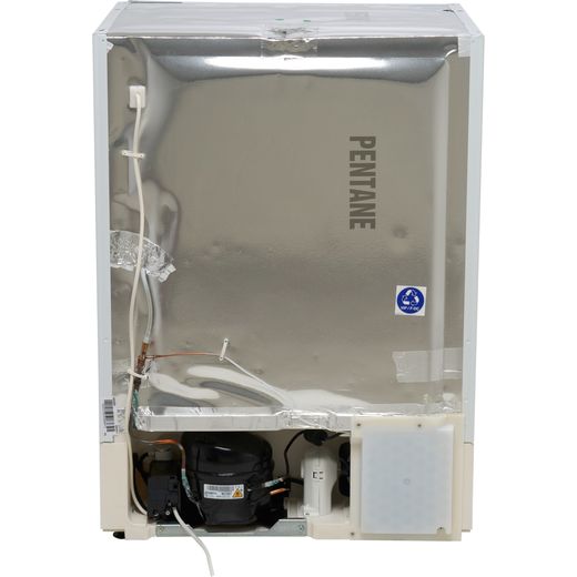 Smeg UKU8L080DE Integrated Under Counter 82cm Fridge - Fixed Door Hinge Kit - White - Back shot