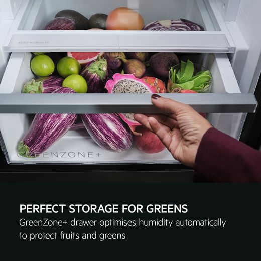 AEG 8000 Series Fridge Freezer - Stainless Steel - Annotation - Greenzone + shot