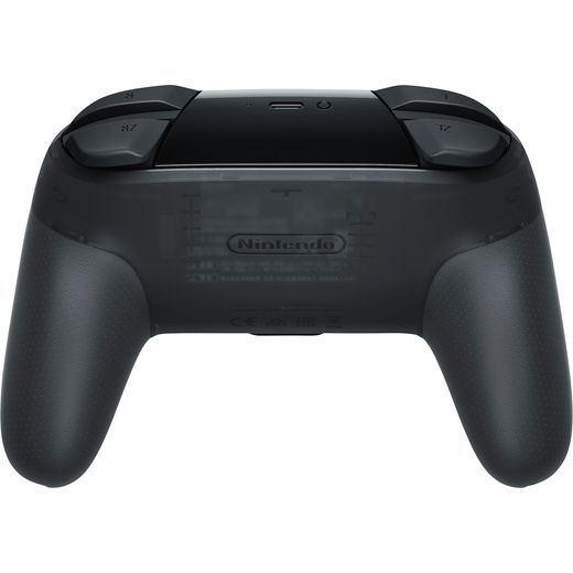 Nintendo Switch Pro Wireless Gaming Controller - Black - Back shot