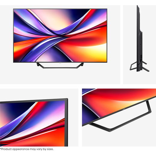 Hisense A7Q 43" 4K Ultra HD QLED Smart Freely TV - Close up details shot
