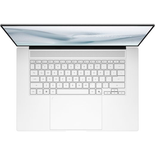 ASUS Zenbook S16 UM5606GA-SR040W OLED 16" Copilot+ Laptop - AMD Ryzen™ AI 7, 1TB SSD, 32 GB RAM - White - keyboard view shot