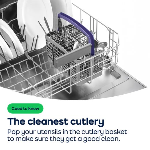 Beko HygieneIntense™ Standard Dishwasher - Black - AO Annotation -  Cutlery-Basket