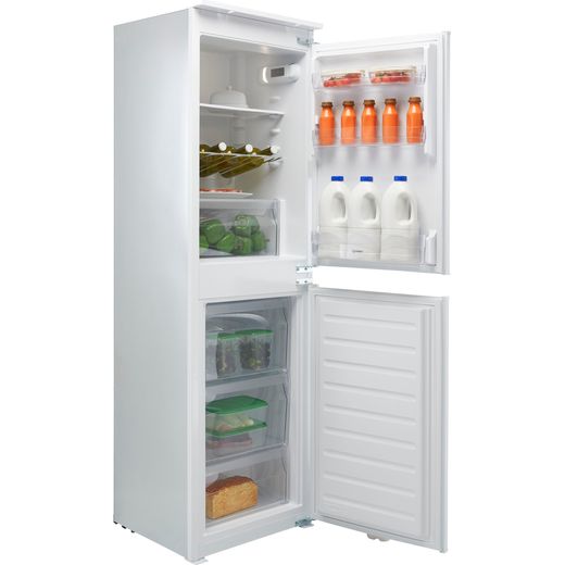 Indesit EIB15050A1D.UK1 Integrated 50/50 Fridge Freezer with Sliding Door Fixing Kit - White - A+ Rated