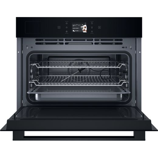 Hotpoint HCT9A9PHTSBUK Electric Single Oven Black - Door open