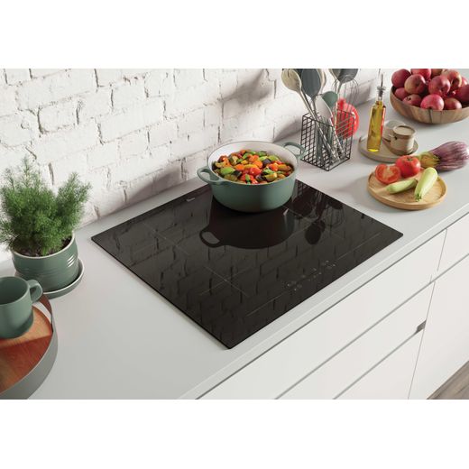 Hoover H-HOB 300 59cm Ceramic Hob - Black - Hob in kitchen shot 