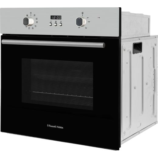 Russell Hobbs RHEO7005SS/02 Built In Electric Single Oven - Stainless Steel - Left perspective