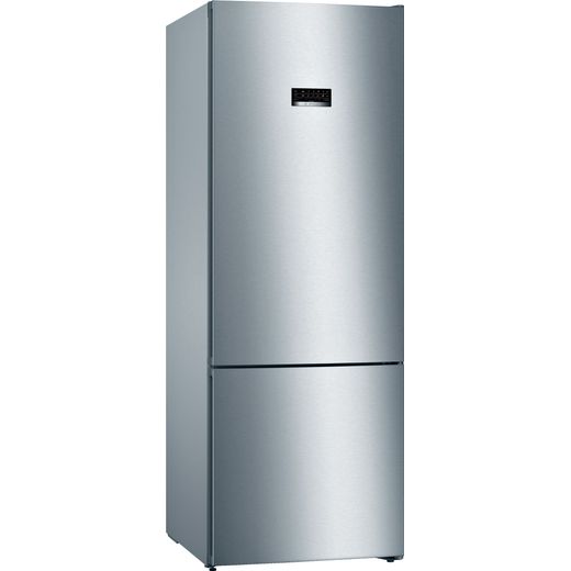 Bosch Serie 4 KGN56XLEA Fridge Freezer - Stainless Steel Effect