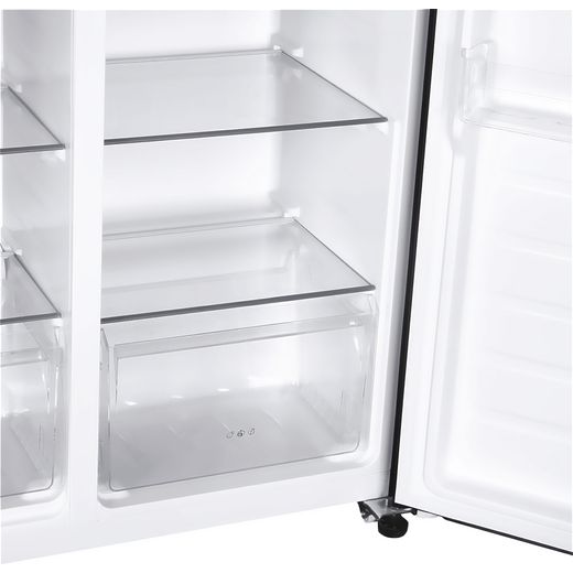 Candy American Fridge Freezer - Black - Close up drawer shot