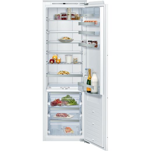NEFF N90 KI8816DE0 Integrated Upright Fridge - Fixed Door Fixing Kit - White - E Rated