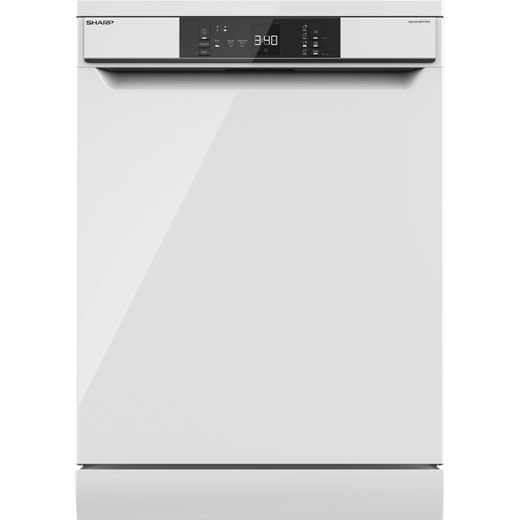 Sharp QW-NA1CF47EW-EN Standard Dishwasher - White - E Rated