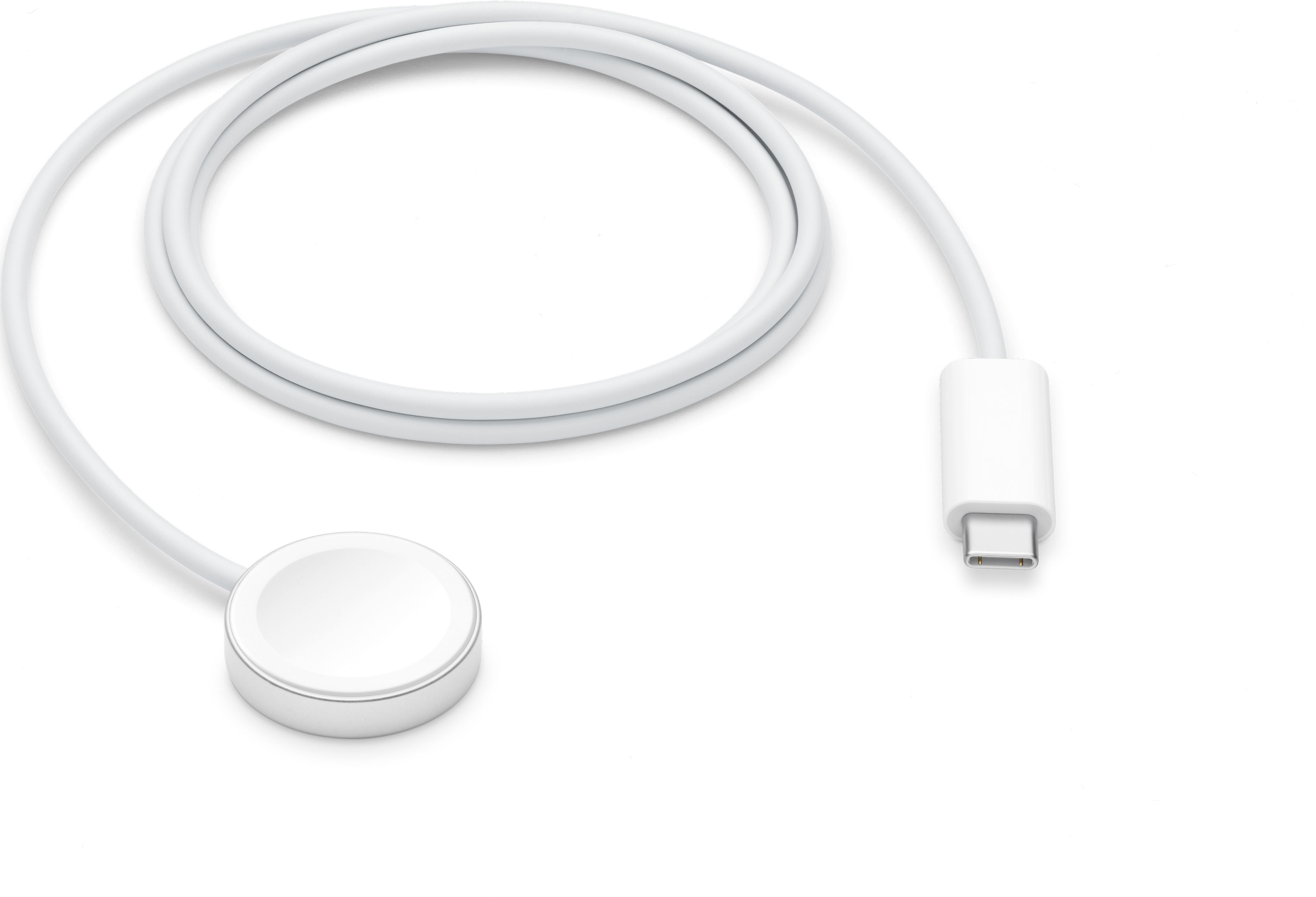 Apple Watch Magnetic Fast Charger to USB-C Cable - 1m - White