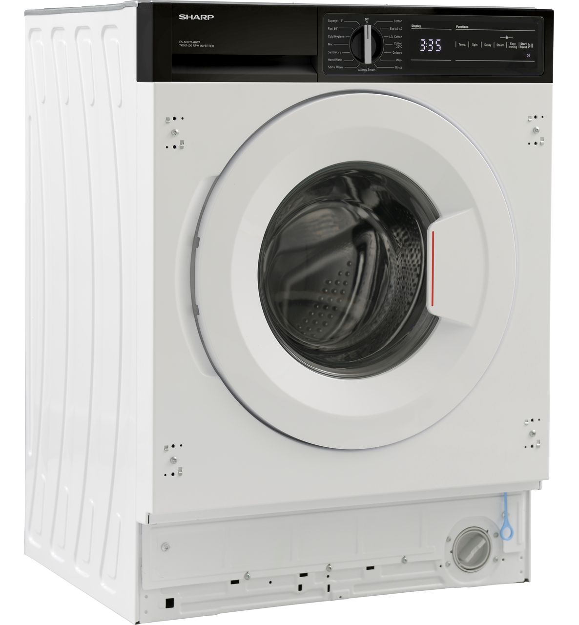 Sharp Washing Machine | ES-NIH714BWA-EN | White