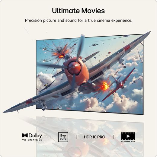 LG evo AI G6 48" 4K Ultra HD OLED Smart TV - Annotation - Ultimate movies shot