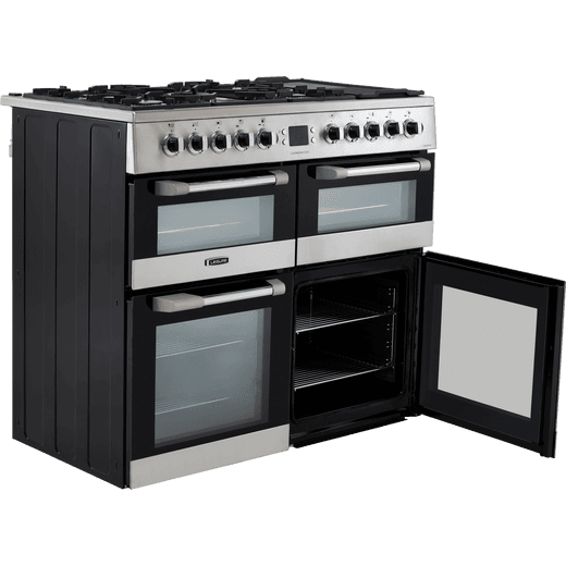 Leisure Cuisinemaster 100cm Dual Fuel Range Cooker - Stainless Steel