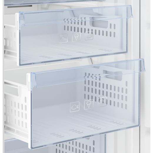Beko Integrated Frost Free Upright Freezer - Close up drawer shot