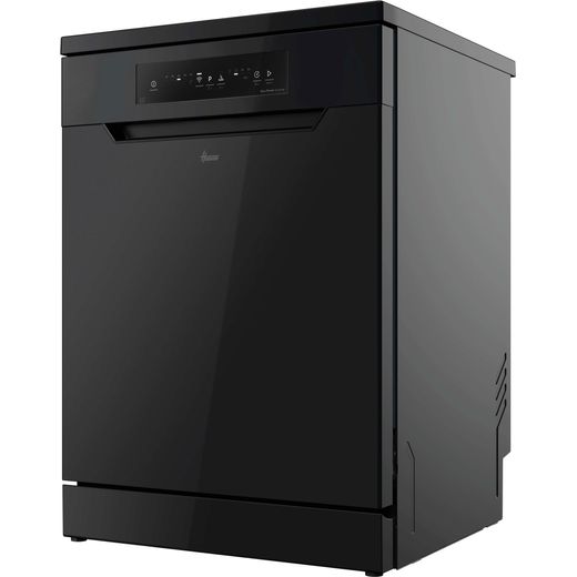 Hoover H-DISH 300 Standard Dishwasher - Black - Left perpsective shot