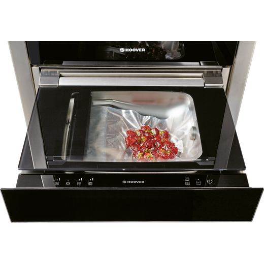 Hoover H-DRAWER 700 HVSD14 SV Built In Warming Drawer - Black